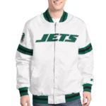 NY Jets Scout Varsity Satin Jacket