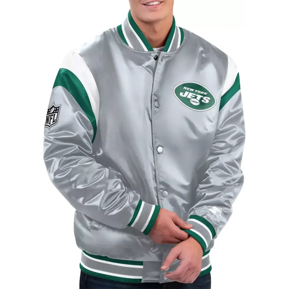 NY Jets Shutout Throwback Jacket NY Jets Shutout Throwback Jacket