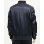 NY Jets Wordmark Satin Jacket