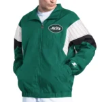 NY Jets Yard Line Green Full-Zip Jacket