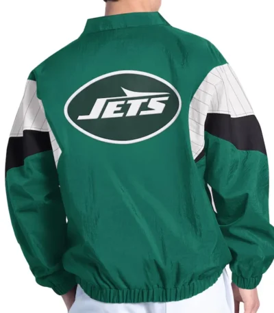 NY Jets Yard Line Green Full-Zip Jacket