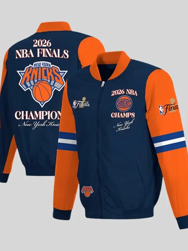 NY Knicks 2026 Finals Champions Jacket