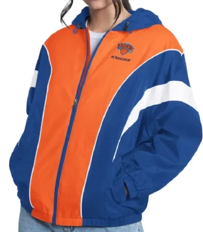 NY Knicks Quarterback Lightweight Jacket