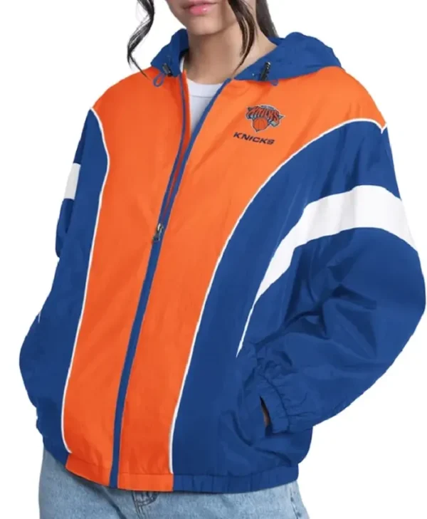 NY Knicks Quarterback Lightweight Jacket