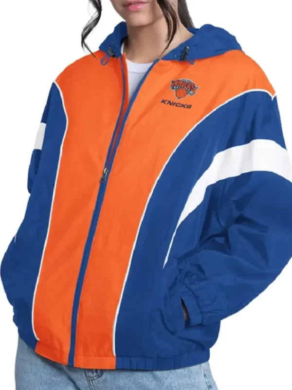 NY Knicks Quarterback Lightweight Jacket