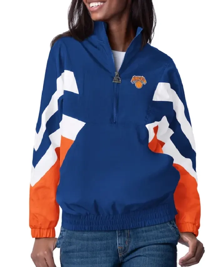 NY Knicks Renegade Oxford Jacket NY Knicks Renegade Oxford Jacket