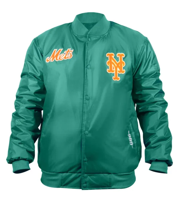 NY Mets Souvenir Satin Jacket