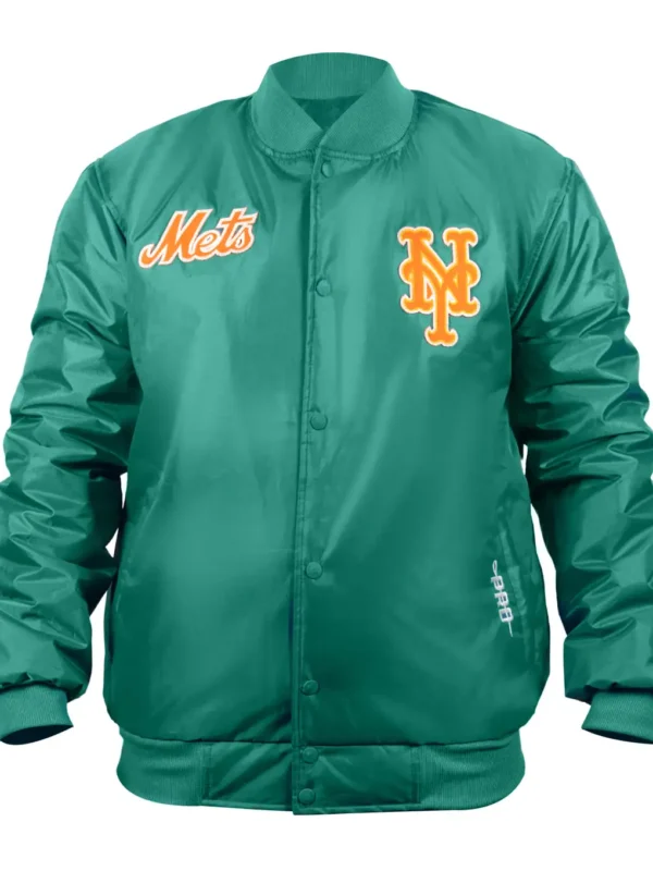 NY Mets Souvenir Satin Jacket