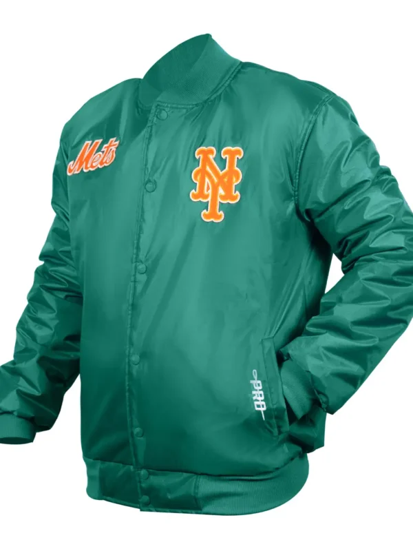 NY Mets Souvenir Satin Jacket