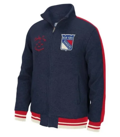 NY Rangers Fleece Track Jacket