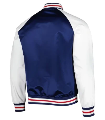 NY Rangers Primetime Blue and White Jacket