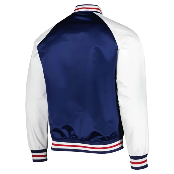 NY Rangers Primetime Blue and White Jacket