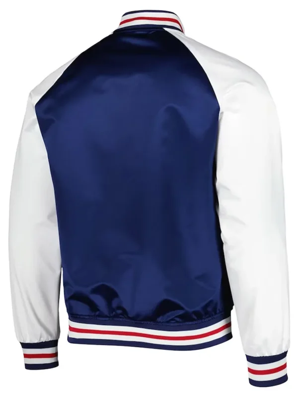 NY Rangers Primetime Blue and White Jacket