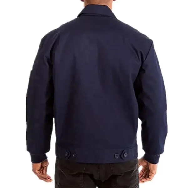 NY Rangers Workwear Navy Cotton Jacket