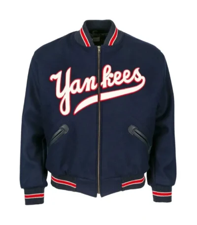 NY Yankees 1947 Navy Varsity Jacket