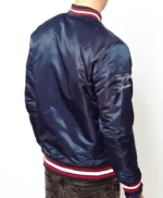 New York Yankees Baseball Blue Satin Jacket