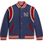 NY Yankees Blue Fleece Jacket