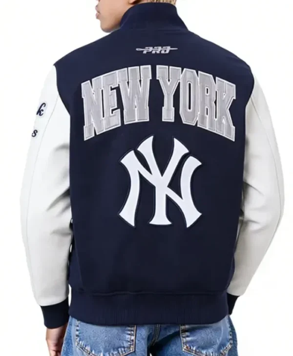 NY Yankees City Arch Varsity Jacket