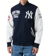 NY Yankees City Arch Varsity Jacket
