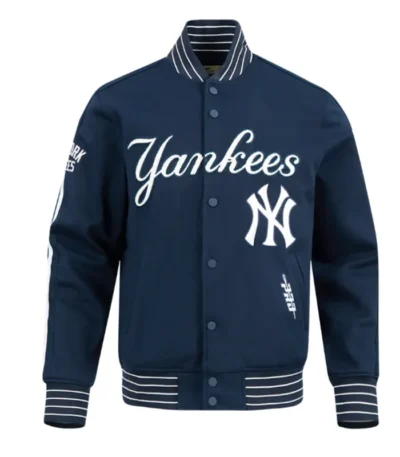NY Yankees Current Logo Game Day Navy Jacket