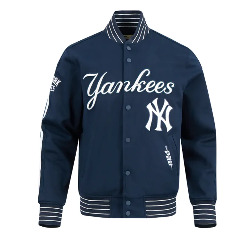 NY Yankees Current Logo Game Day Navy Jacket NY Yankees Current Logo Game Day Navy Jacket