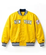NY Yankees Dugout Satin Jacket