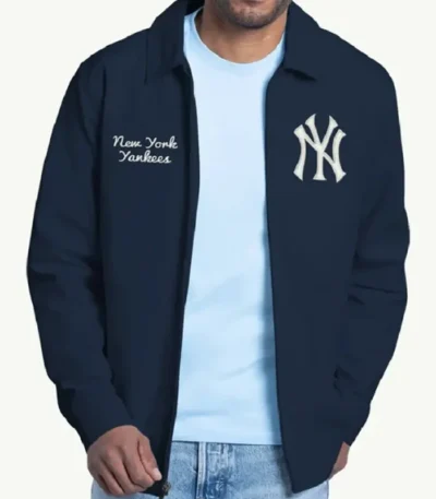 NY Yankees Franchise Full Zip Jacket
