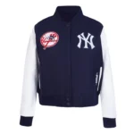 NY Yankees Game Day Classics Navy Varsity Jacket