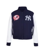 NY Yankees Game Day Classics Navy Varsity Jacket
