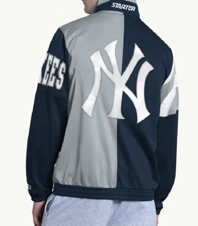 NY Yankees Heritage Navy Track Jacket