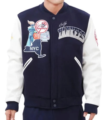 NY Yankees Home Town Varsity Jacket