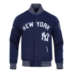 NY Yankees Logo Game Day Navy-Black Jacket