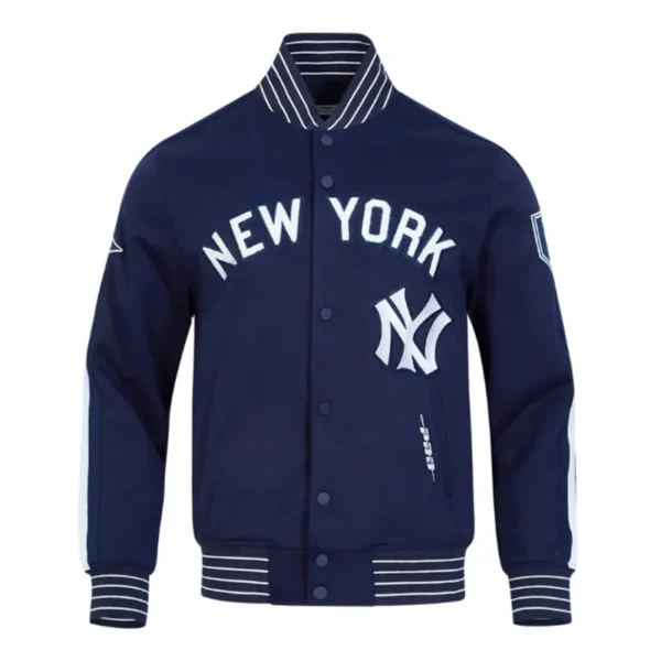 NY Yankees Logo Game Day Navy-Black Jacket