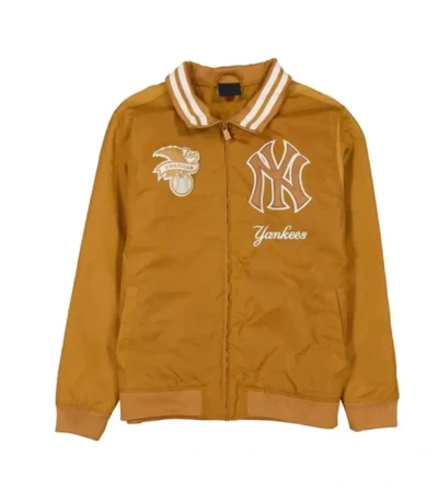 NY Yankees Logo Select Light Bronze Jacket