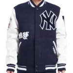 NY Yankees Old English Varsity Jacket