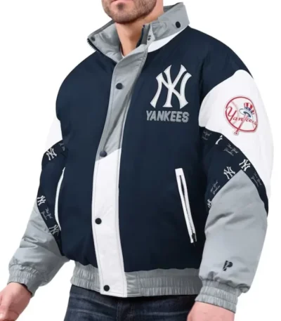 NY Yankees Pro Player Tape Full-Zip Hoodie Jacket