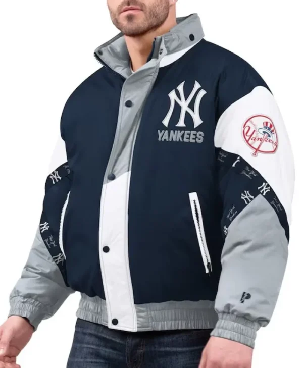 NY Yankees Pro Player Tape Full-Zip Hoodie Jacket