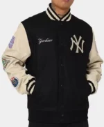 NY Yankees World Series Black Varsity Jacket