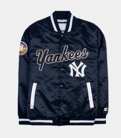 NY Yankees World Series Satin Jacket