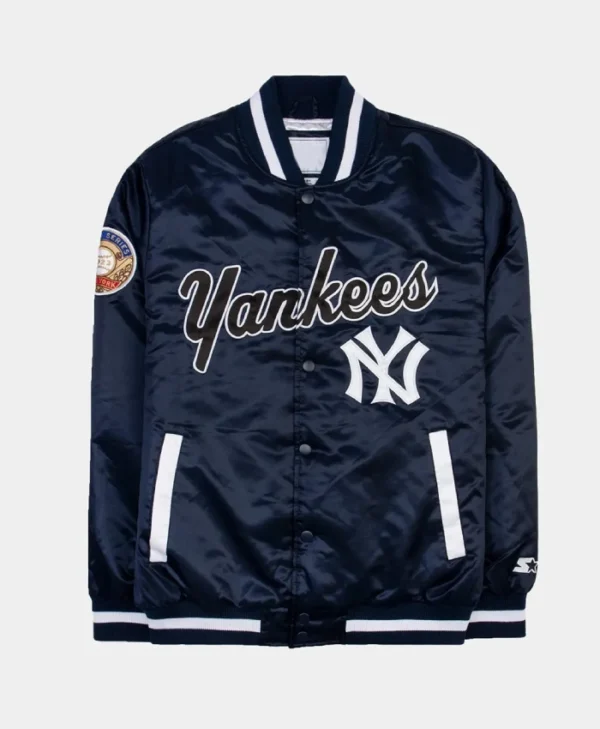 NY Yankees World Series Satin Jacket