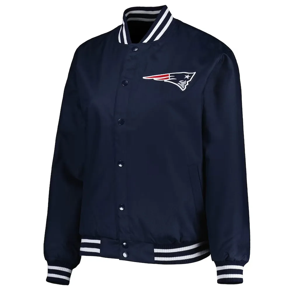 Navy New England Poly Twill Jacket Navy New England Poly Twill Jacket