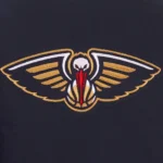 Navy New Orleans Pelicans Poly-Twill Jacket