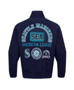 Seattle Mariners Area Code Navy Jacket