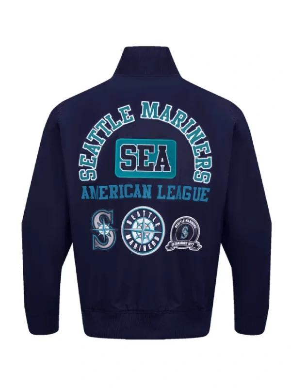 Seattle Mariners Area Code Navy Jacket