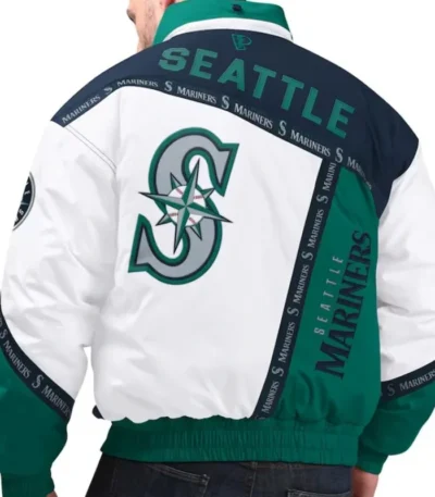 Seattle Mariners Pro Player Tape Full-Zip Hoodie Jacket