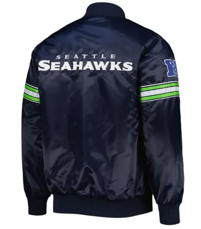 Navy Seattle Seahawks The Pick and Roll Jacket