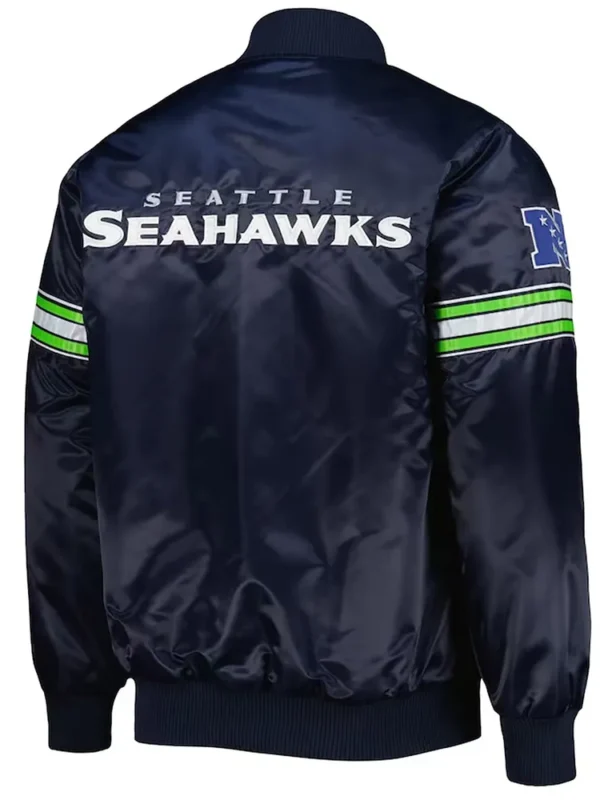 Navy Seattle Seahawks The Pick and Roll Jacket