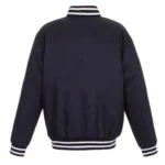 Navy Tampa Bay Lightning Front Hit Poly Twill Jacket