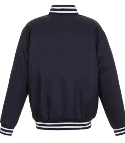Navy Tampa Bay Lightning Front Hit Poly Twill Jacket