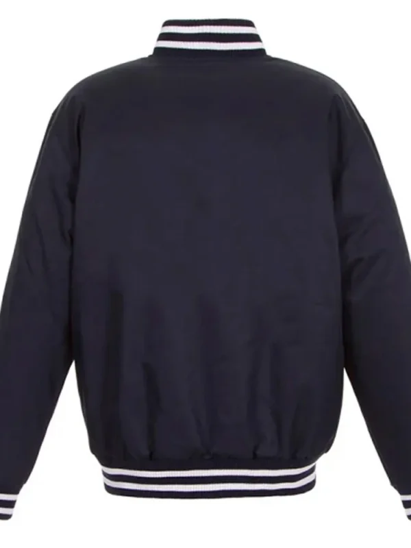 Navy Tampa Bay Lightning Front Hit Poly Twill Jacket